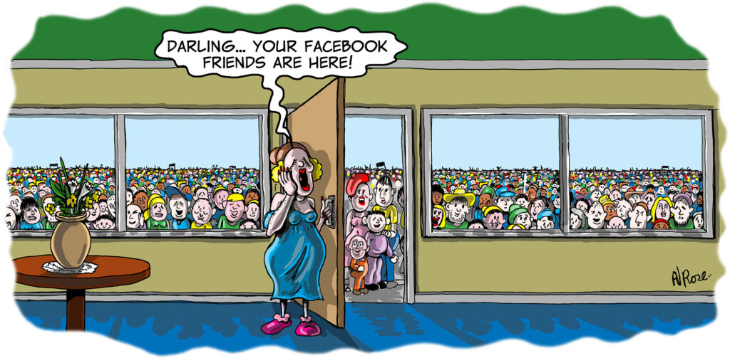 Thousands of Facebook Friends