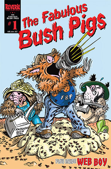 Cover Fab Bush Pigs full colour comic 1