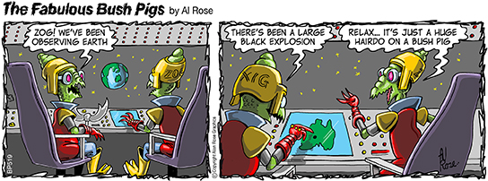 Hairdo colour comic strip 4