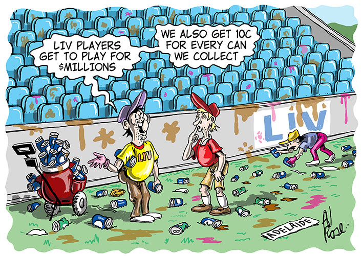 cartoon for June '23 edition, Inside Golf