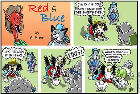 Red and Blue A5 Harassment