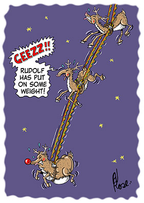 art colour xmas card