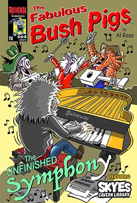 cover Comic 4 The Fabulous Bush Pigs